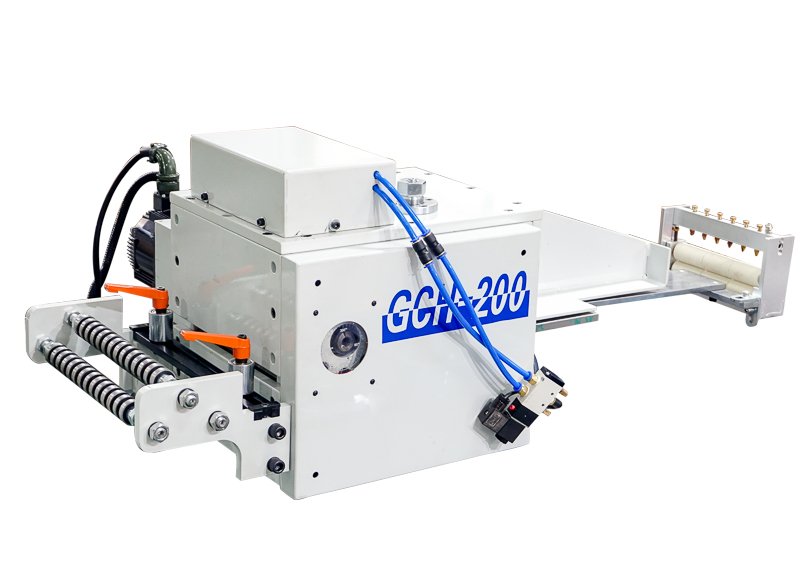 Alimentador doble servo para línea de laminación de motor a alta velocidad