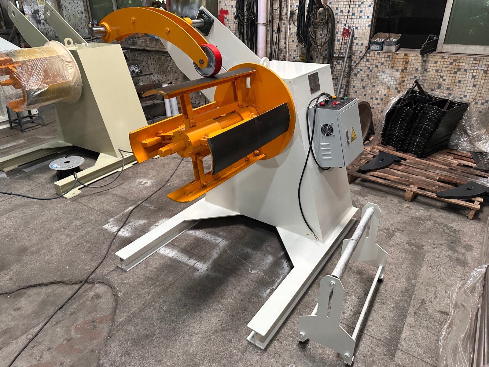 Desbobinador de bobina metálica: equipo y configuración, vista 17