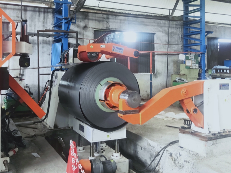 Desbobinador de bobina metálica: equipo y configuración, vista 27