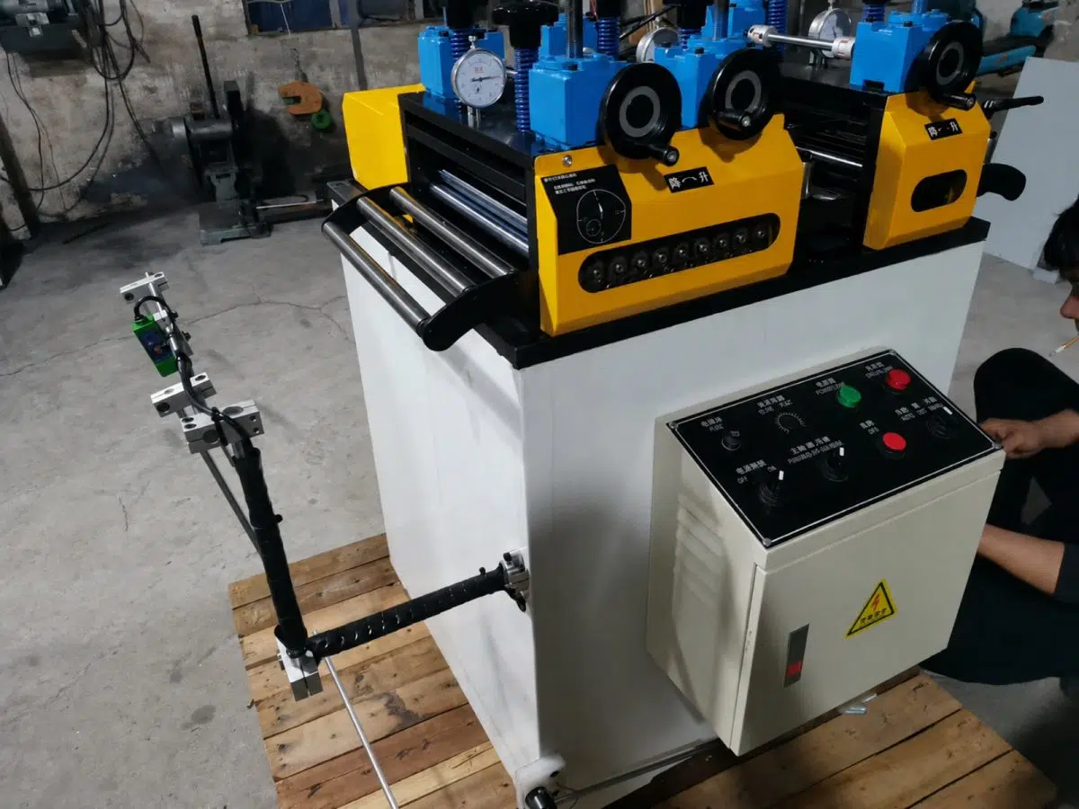 Niveladora doble etapa de precisión: equipo y configuración, vista 11